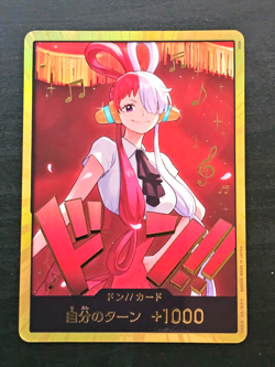 DON!! Card Uta Gold - Japanese One Piece Heroines Edition - Image 1