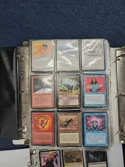 LARGE MAGIC THE GATHERING CARDS COLLECTION OLD MTG CARDS BINDERS AND BOXES - Image 2