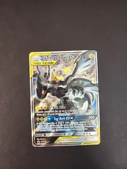 Pikachu & Zekrom Tag Team GX SM168 Alternate Full Art Holo Promo Pokemon Card - Image 1