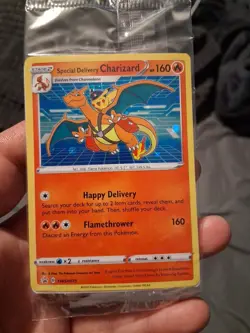 Special Delivery Charizard SWSH075 SWSH: Sword & Shield Promo Cards Holo - Image 1