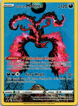 Galarian Moltres SWSH284 SWSH: Sword & Shield Promo Cards Promo NM - Image 1