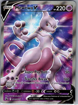 Mewtwo V SWSH229 SWSH: Sword & Shield Promo - Pokemon Card - NM - Image 1