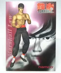 23 Marshall Lowe Tekken 2 Namco Official Collection Cards trading Videdo - Image 1