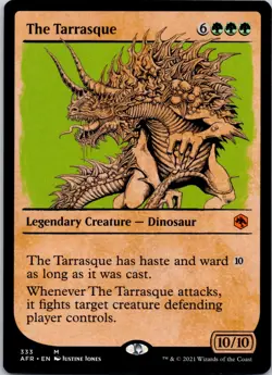 The Tarrasque (Showcase) M Adventures in the Forgotten Realms 333 NM - Image 1
