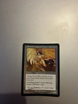 VINTAGE MTG Magic The Gathering Legions Akroma Angel of Wrath #1/145 - Image 1