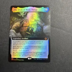 The Deck of Many Things (Extended Art) Adventures in the Forgotten Realms Foil - Image 1
