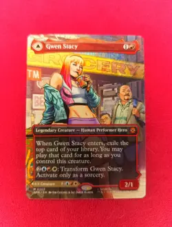 Gwen Stacy (0202) (Borderless) Marvel's Spider-Man Regular - Image 1