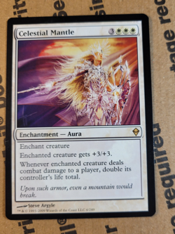 MTG - Celestial Mantle ~ LP Zendikar - Commander Premodern - Image 1