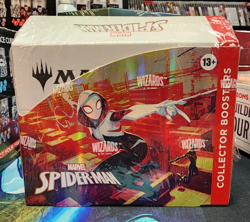 Magic The Gathering Marvel Spiderman Factory Sealed Collector Booster Box - Image 1