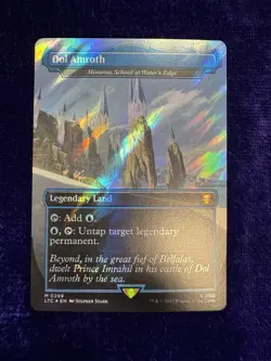 Magic: The Gathering LOTR Dol Amroth 0399 Surge Foil Borderless NM English - Image 1