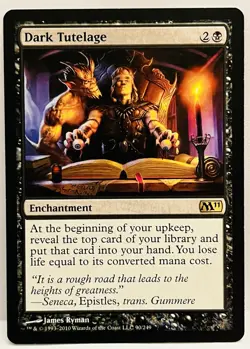 Dark Tutelage - #90-Magic 2011 (M11)-Regular-NM - Image 1