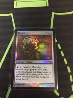 MTG Magic The Gathering Mindslaver Foil List Artifact Commander - Image 1