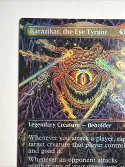 Karazikar, the Eye Tyrant (Rainbow Foil) Secret Lair Drop Foil - Image 2