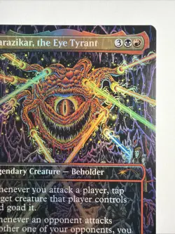 Karazikar, the Eye Tyrant (Rainbow Foil) Secret Lair Drop Foil - Image 3