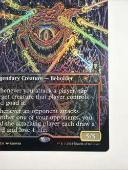 Karazikar, the Eye Tyrant (Rainbow Foil) Secret Lair Drop Foil - Image 4