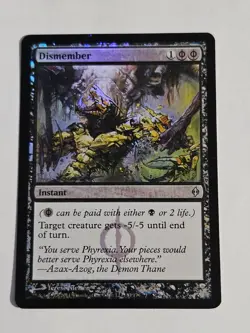 Dismember New Phyrexia Foil Very Clean - Image 1