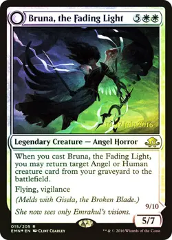 Mtg Magic bruna the fading light FOIL ENGLISH FRENCH la lumiere palissante moon - Image 1