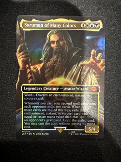 Saruman of Many Colors (Borderless) Universes Beyond: the Lord of the Rings:... - Image 1