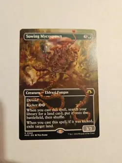 Sowing Mycospawn (Borderless) Modern Horizons 3 Regular - Image 1