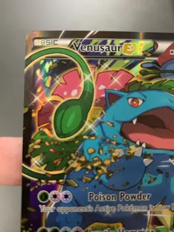 Venusaur EX XY123 Promo, Near Perfect See Pics, Pokemon TCG Black Star Promo - Image 3