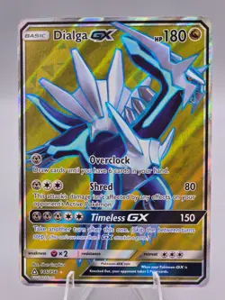 Pokemon Ultra Prism Dialga GX 146/156 Full Art Ultra Rare - Image 1