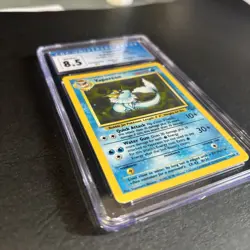 Vaporeon 12/64 Jungle Set CGC Grade 8.5 NM / M+ Holo Rare Near Mint Pokemon 1999 - Image 5