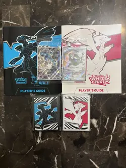 Last 4 Pokemon (Both Variants) TCG Expansion Promo Card, Players Guide, Sleeves - Image 4