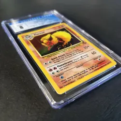Flareon 3/64 Jungle Set CGC Grade 8 Near Mint / Mint NM Pokemon TCG WOTC 1999 - Image 5