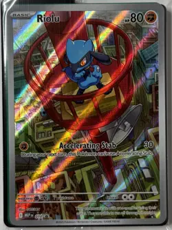 Pokemon TCG Riolu 010 ETB Promo Mega Evolutions Sealed Black Star Promo - Image 1