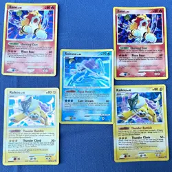 Pokemon Shiny Raikou•Entei•Suicune HGSS19, HGSS20, HGSS21, 16/132, 4/132, 19/132 - Image 5
