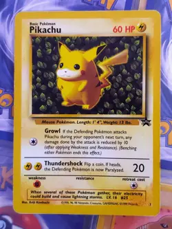Pokemon Pikachu Wizards Black Star Promos 1 Regular Promo - Image 1