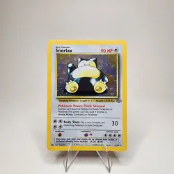 Pokemon TCG Snorlax 11/64 Jungle Set Unlimited WOTC Holo Rare LP/MP - Image 1