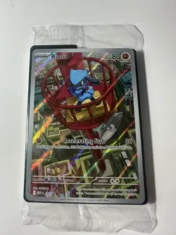 Pokemon Riolu 010 ETB Black Star Promo Mega Evolution Sealed - Image 1
