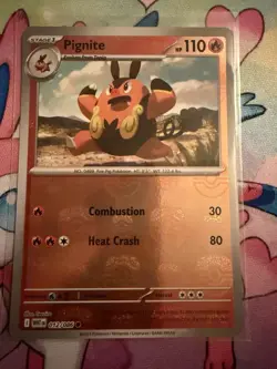 Pignite (Master Ball Pattern) 012/086 Pokemon TCG Sv: White Flare Holo - Image 1