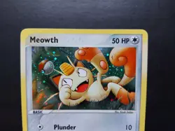 Pokemon - Meowth 013 Holo Black Star Promo - Image 2