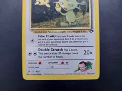 Pokemon - Giovanni's Meowth 43/132 Uncommon Gym Challenge - Image 3