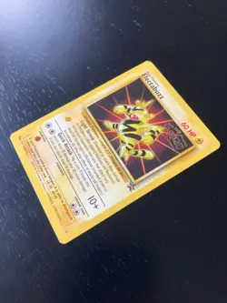 Pokemon Warner Bros Movie Black Star Promo Electabuzz 2 Excellent Condition - Image 3