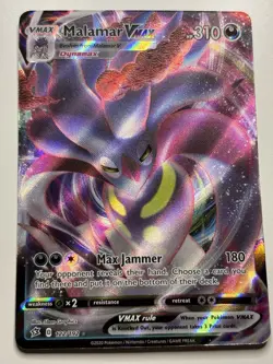 Malamar VMAX 122/192 Rebel Clash Full Art Ultra Rare Pokemon TCG NM - Image 1