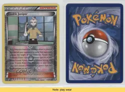 Cedric Juniper Reverse Foil Pokemon Black & White Legendary Treasures #110 2f4 - Image 3
