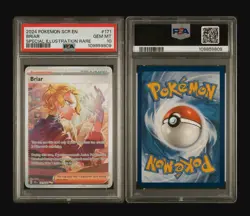 2024 Pokemon SCR En-Stellar Crown Special Illustration Rare #171 Briar PSA 10 - Image 3