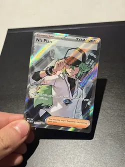 1x N's Plan (#163/086) - Holofoil NM Eng Pokemon - SV: Black Bolt - Image 1