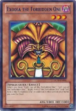 DL11-EN006 / 1X EXODIA THE FORBIDDEN ONE / BLUE / SP / WRONGWAY052 - Image 1