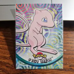 Pokemon Topps Series 2000 Mew #151 NON-HOLO Pokemon Card NM - Image 1