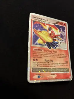Infernape LV.X 121/130 Diamond and Pearl Holo Card HP/Damaged - Image 2