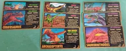 1996 Dino Hunt WideVision Dinosaur Cards Lot Of 8 cards - Image 1