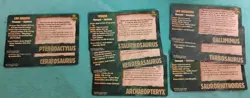 1996 Dino Hunt WideVision Dinosaur Cards Lot Of 8 cards - Image 2