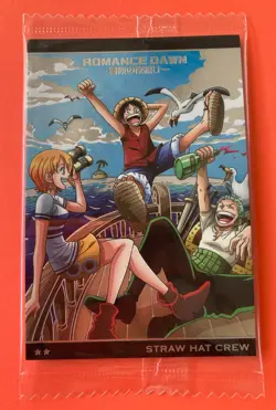 Luffy Naimi Zoro R7-24 One Piece Wafers Card Anime Unopened Japanese - Image 1