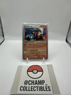 Blaziken ex 89/95 - NON-HOLO RARE - World Championship 2004 POKEMON CARD - NM/LP - Image 1
