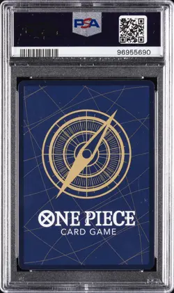 2023 ONE PIECE PREMIUM CARD COLL ONE PIECE FILM RED- #022 MONKEY D. LUFFY PSA 10 - Image 2
