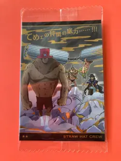 STRAW HAT CREW R8-20 One Piece Wafers Card Anime Unopened Japanese - Image 3